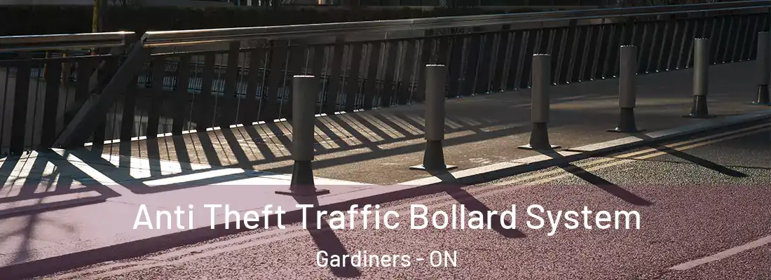  Anti Theft Traffic Bollard System Gardiners - ON