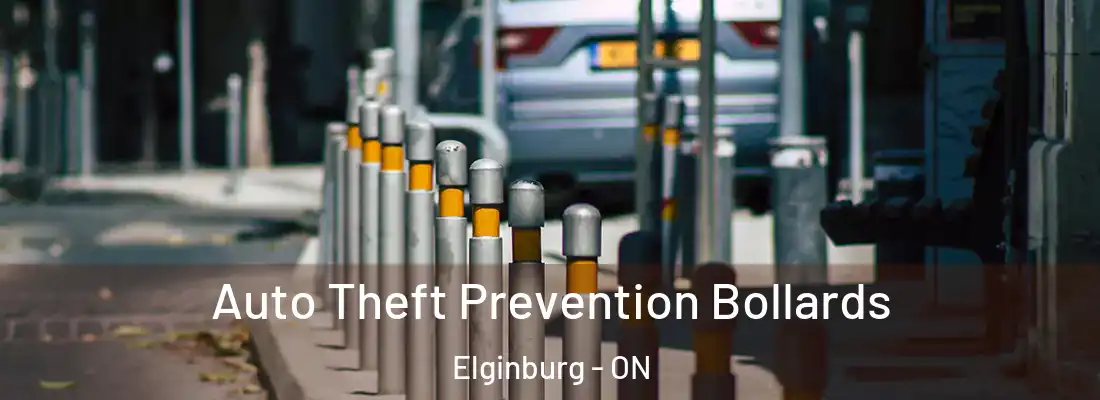  Auto Theft Prevention Bollards Elginburg - ON