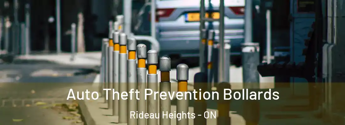  Auto Theft Prevention Bollards Rideau Heights - ON
