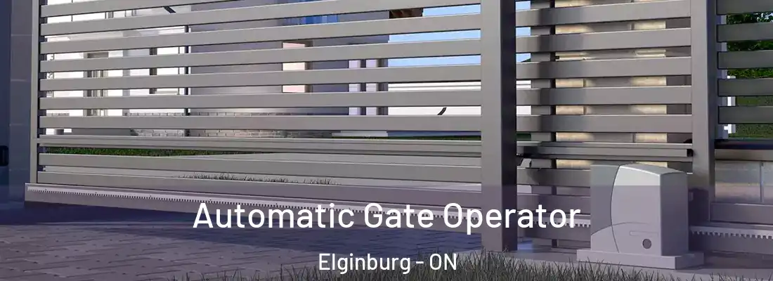  Automatic Gate Operator Elginburg - ON