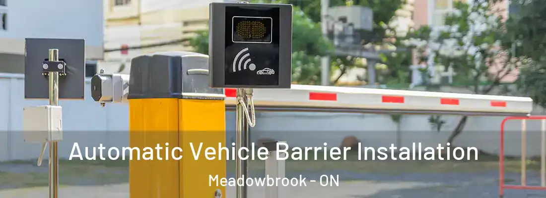  Automatic Vehicle Barrier Installation Meadowbrook - ON