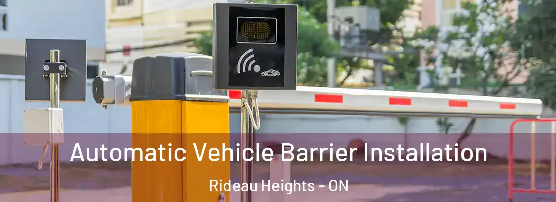  Automatic Vehicle Barrier Installation Rideau Heights - ON