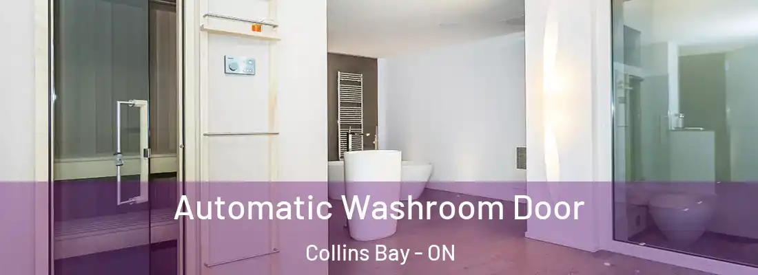  Automatic Washroom Door Collins Bay - ON