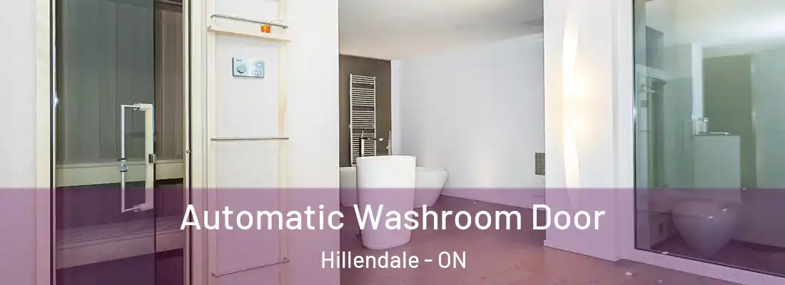  Automatic Washroom Door Hillendale - ON