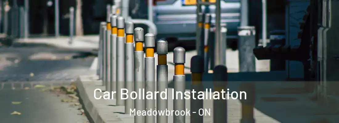  Car Bollard Installation Meadowbrook - ON