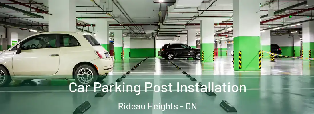  Car Parking Post Installation Rideau Heights - ON