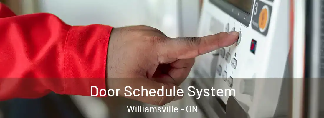  Door Schedule System Williamsville - ON