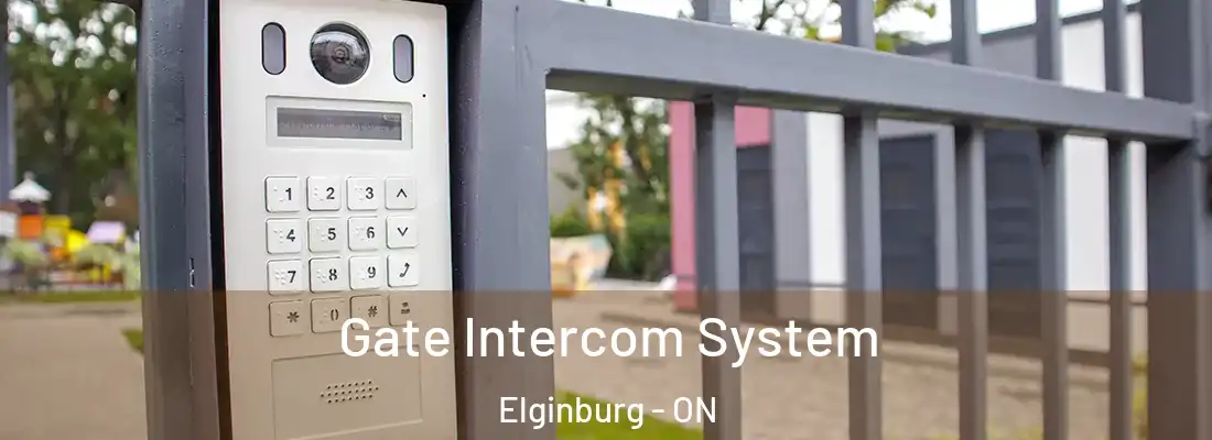  Gate Intercom System Elginburg - ON