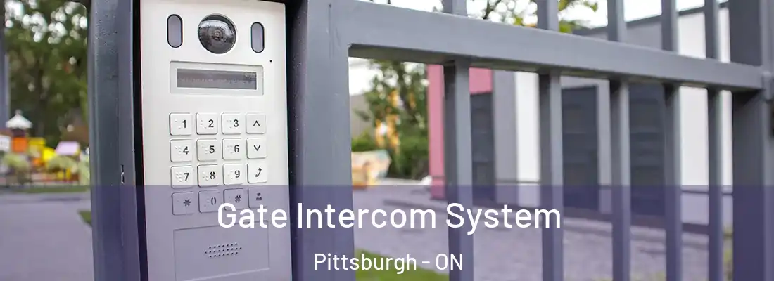  Gate Intercom System Pittsburgh - ON