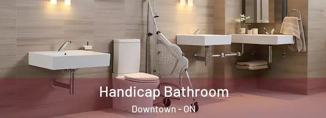  Handicap Bathroom Downtown - ON