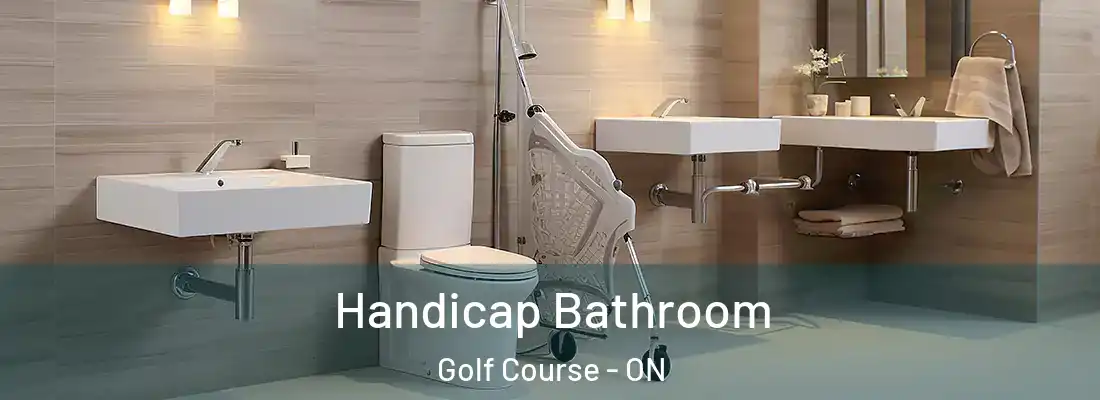  Handicap Bathroom Golf Course - ON