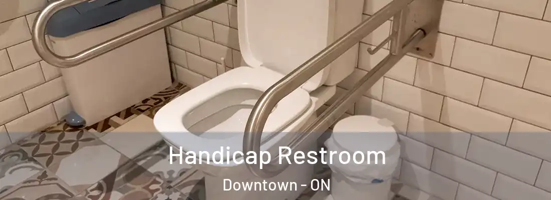  Handicap Restroom Downtown - ON