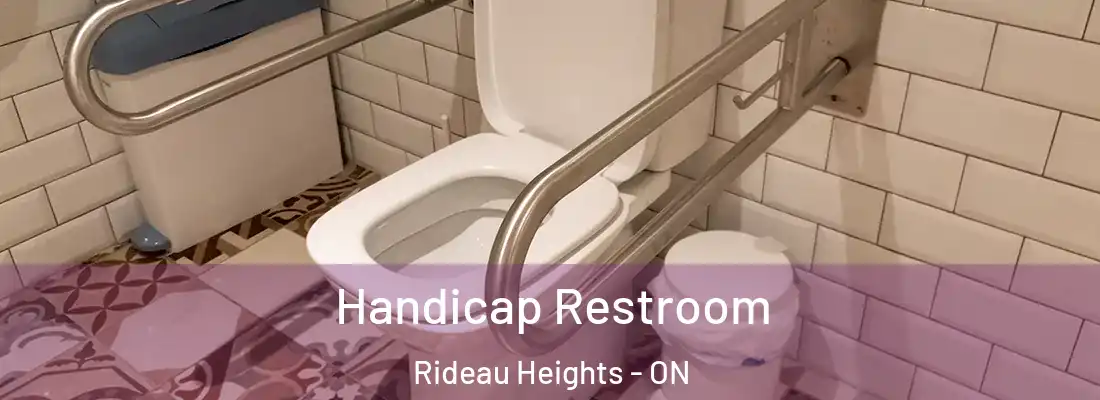  Handicap Restroom Rideau Heights - ON