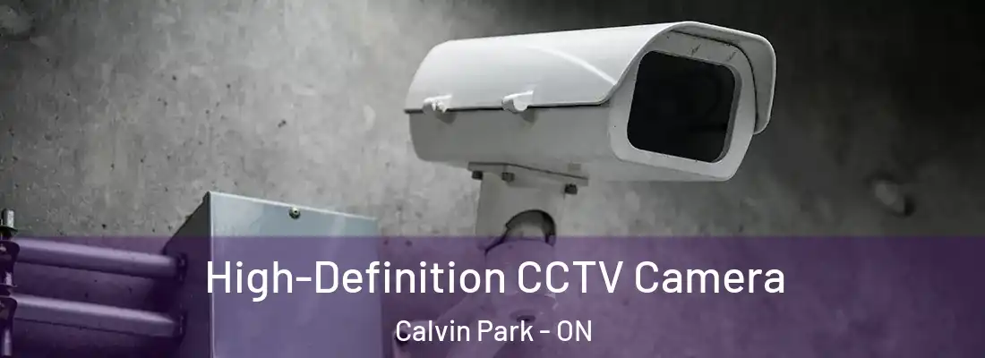  High-Definition CCTV Camera Calvin Park - ON