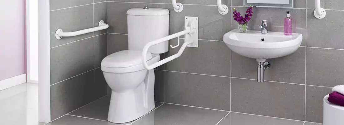 Modern Handicap Bathroom Solutions with Safety Features in Kingston, ON
