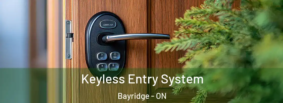  Keyless Entry System Bayridge - ON