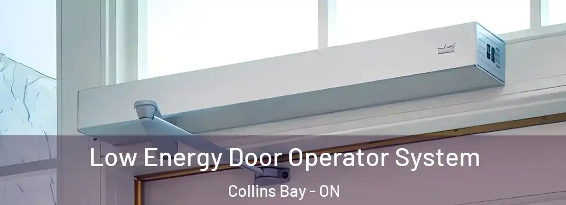  Low Energy Door Operator System Collins Bay - ON