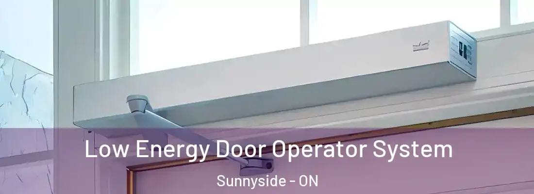  Low Energy Door Operator System Sunnyside - ON