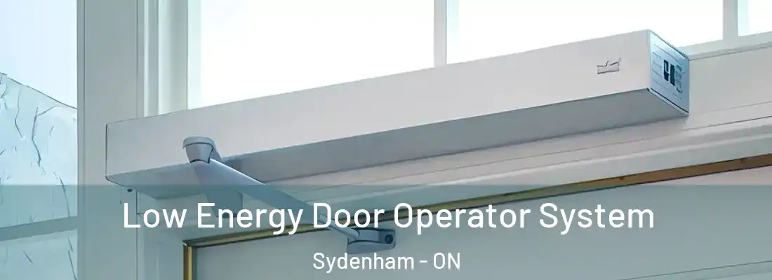  Low Energy Door Operator System Sydenham - ON
