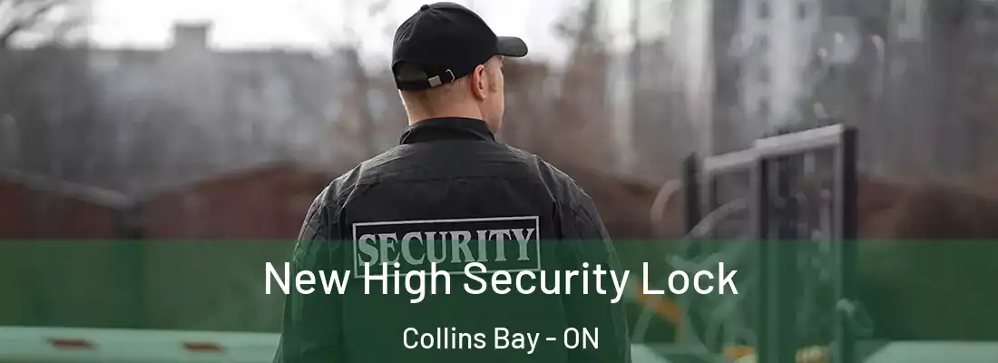  New High Security Lock Collins Bay - ON
