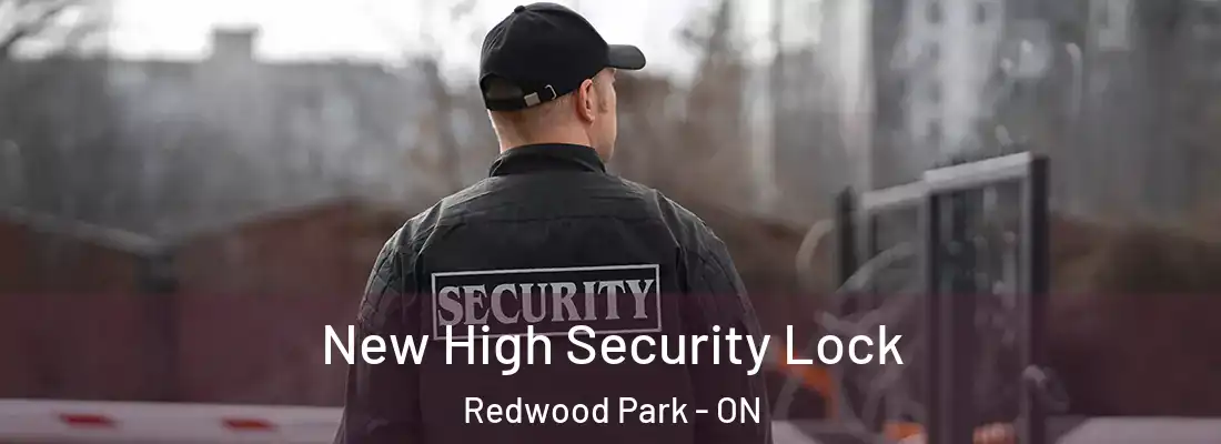  New High Security Lock Redwood Park - ON