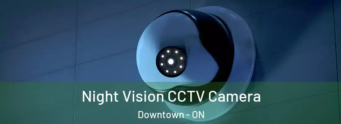  Night Vision CCTV Camera Downtown - ON