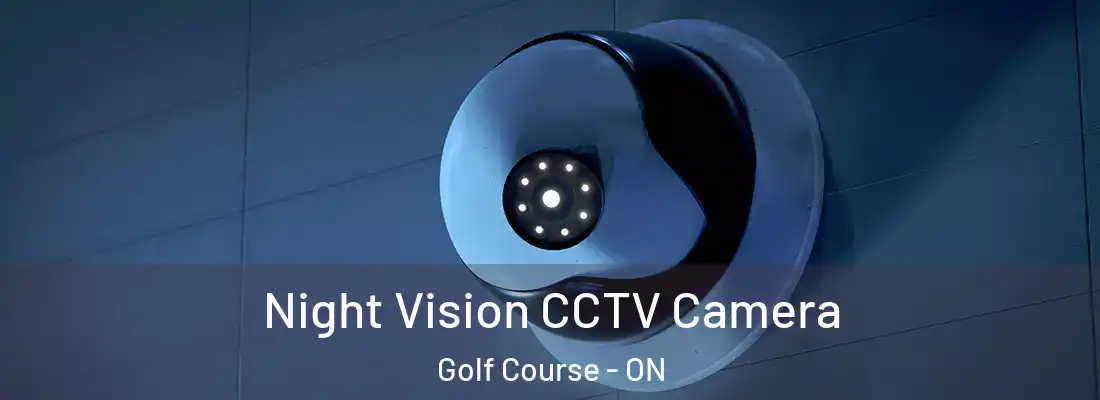  Night Vision CCTV Camera Golf Course - ON