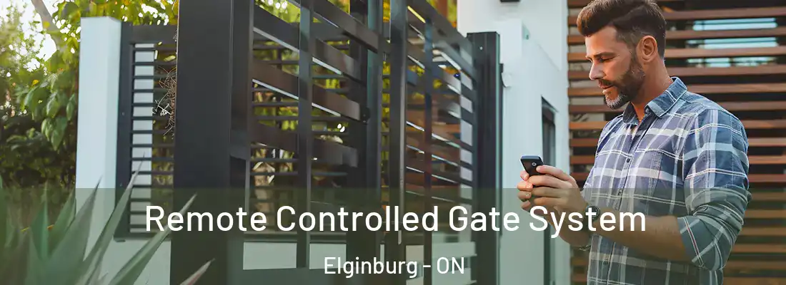  Remote Controlled Gate System Elginburg - ON