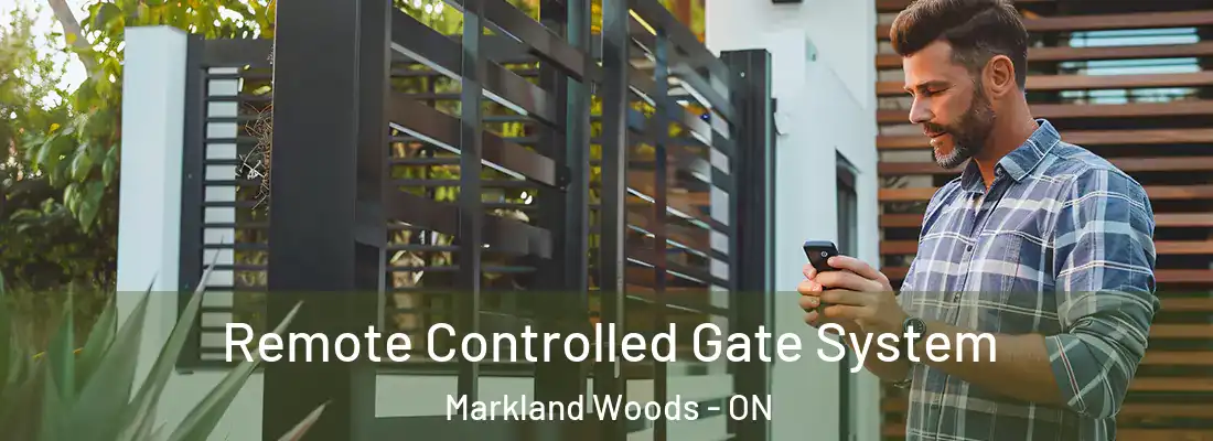  Remote Controlled Gate System Markland Woods - ON