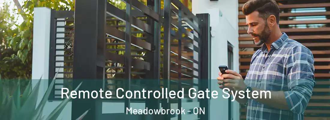  Remote Controlled Gate System Meadowbrook - ON