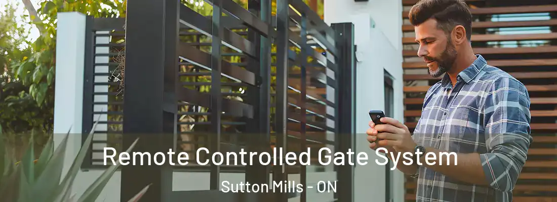  Remote Controlled Gate System Sutton Mills - ON