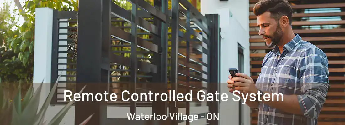  Remote Controlled Gate System Waterloo Village - ON