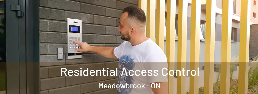  Residential Access Control Meadowbrook - ON