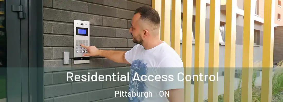  Residential Access Control Pittsburgh - ON