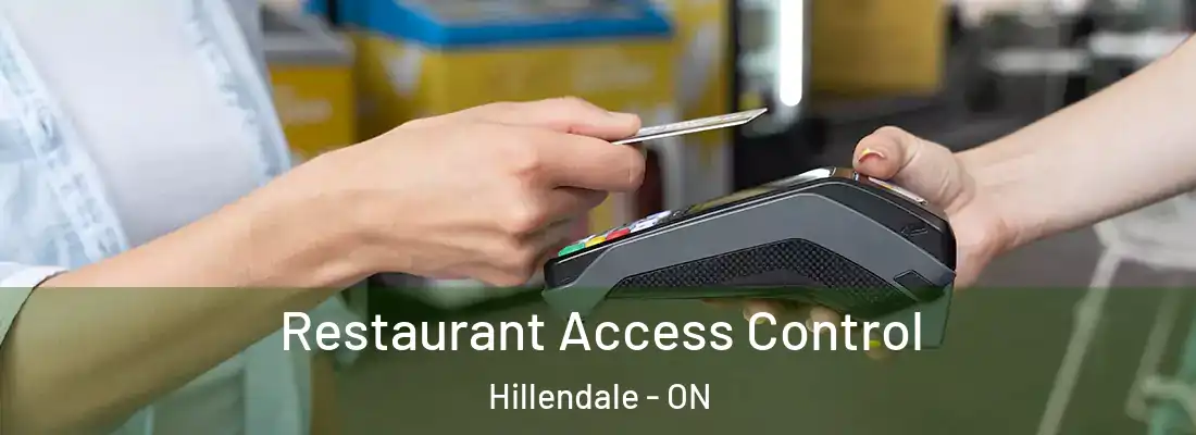  Restaurant Access Control Hillendale - ON