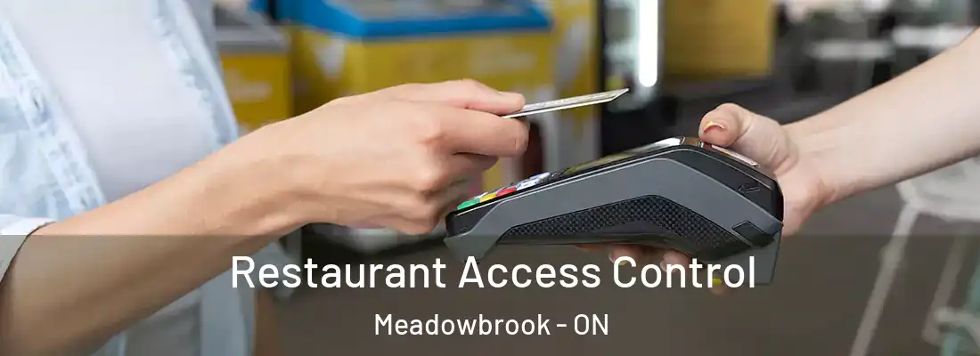  Restaurant Access Control Meadowbrook - ON