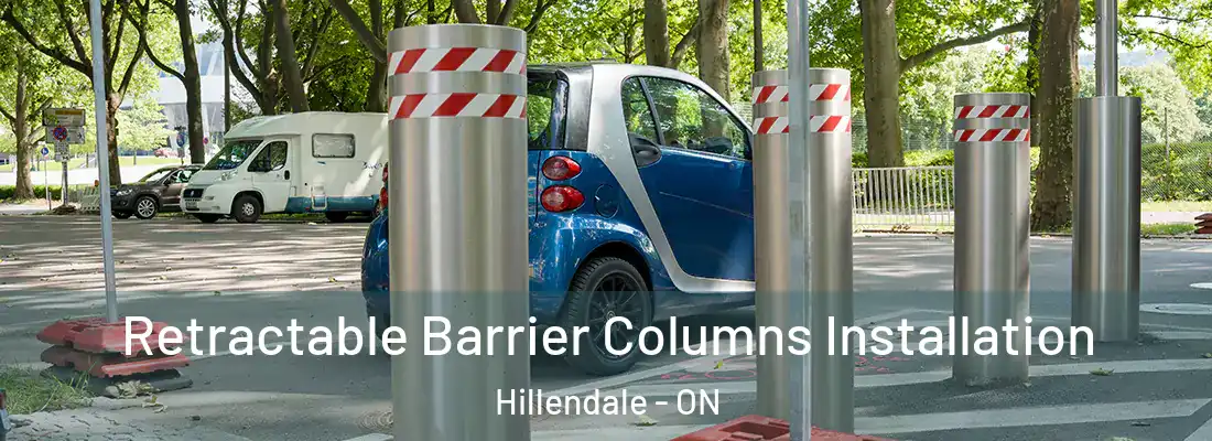  Retractable Barrier Columns Installation Hillendale - ON