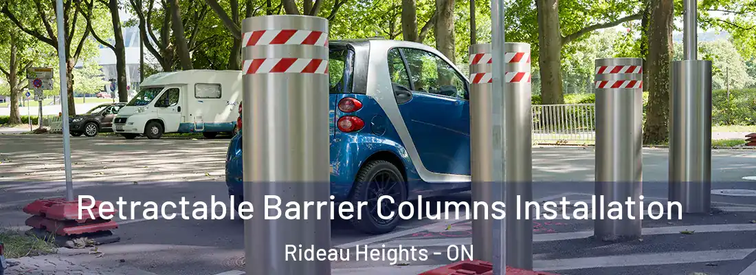  Retractable Barrier Columns Installation Rideau Heights - ON