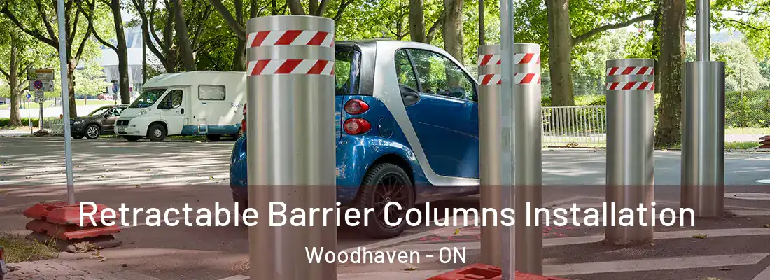  Retractable Barrier Columns Installation Woodhaven - ON