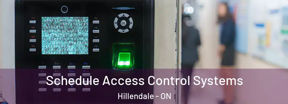  Schedule Access Control Systems Hillendale - ON