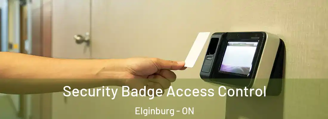  Security Badge Access Control Elginburg - ON