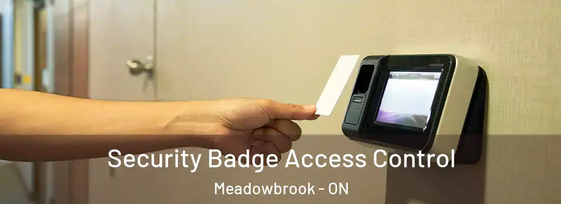  Security Badge Access Control Meadowbrook - ON