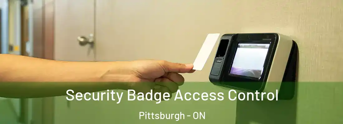  Security Badge Access Control Pittsburgh - ON