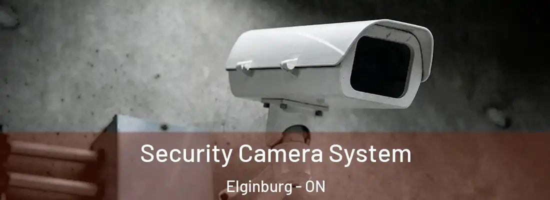  Security Camera System Elginburg - ON