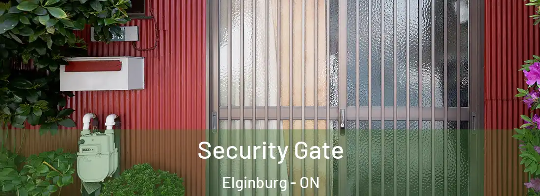  Security Gate Elginburg - ON