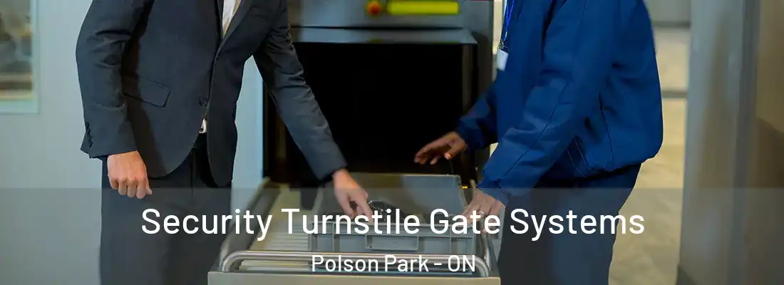  Security Turnstile Gate Systems Polson Park - ON