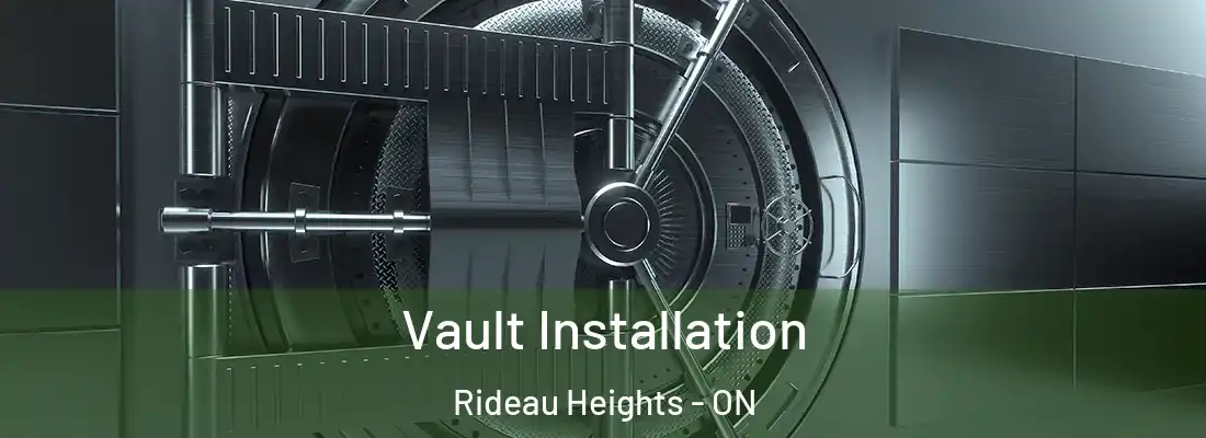  Vault Installation Rideau Heights - ON