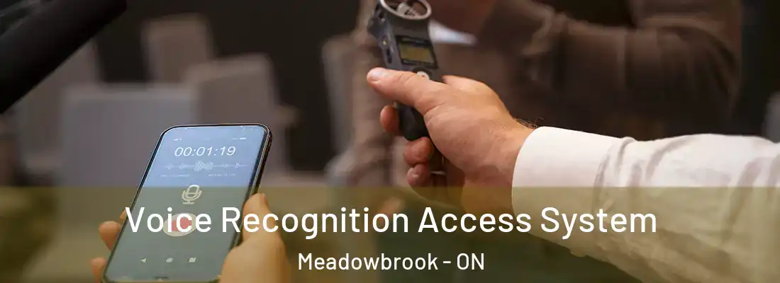  Voice Recognition Access System Meadowbrook - ON