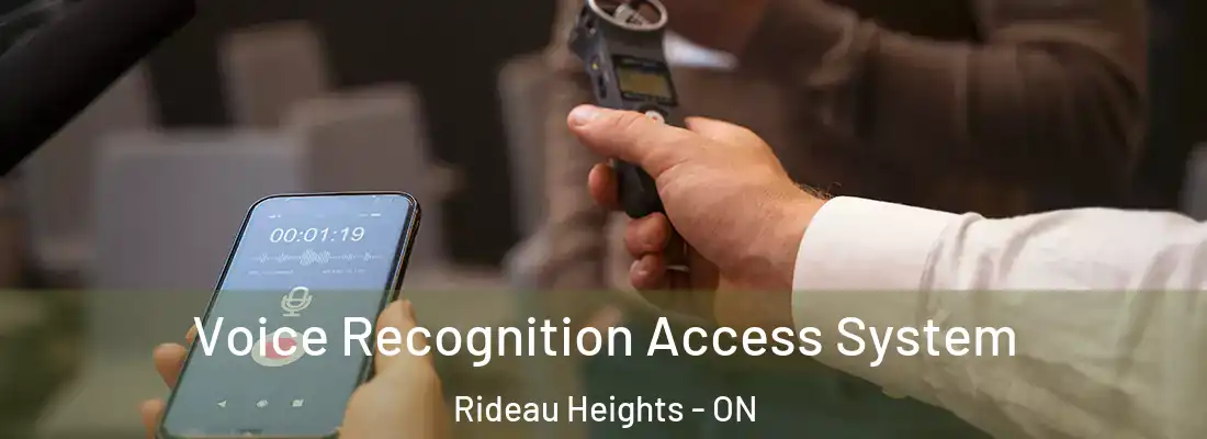  Voice Recognition Access System Rideau Heights - ON