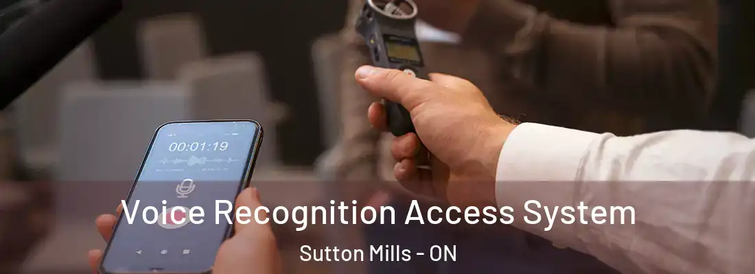  Voice Recognition Access System Sutton Mills - ON